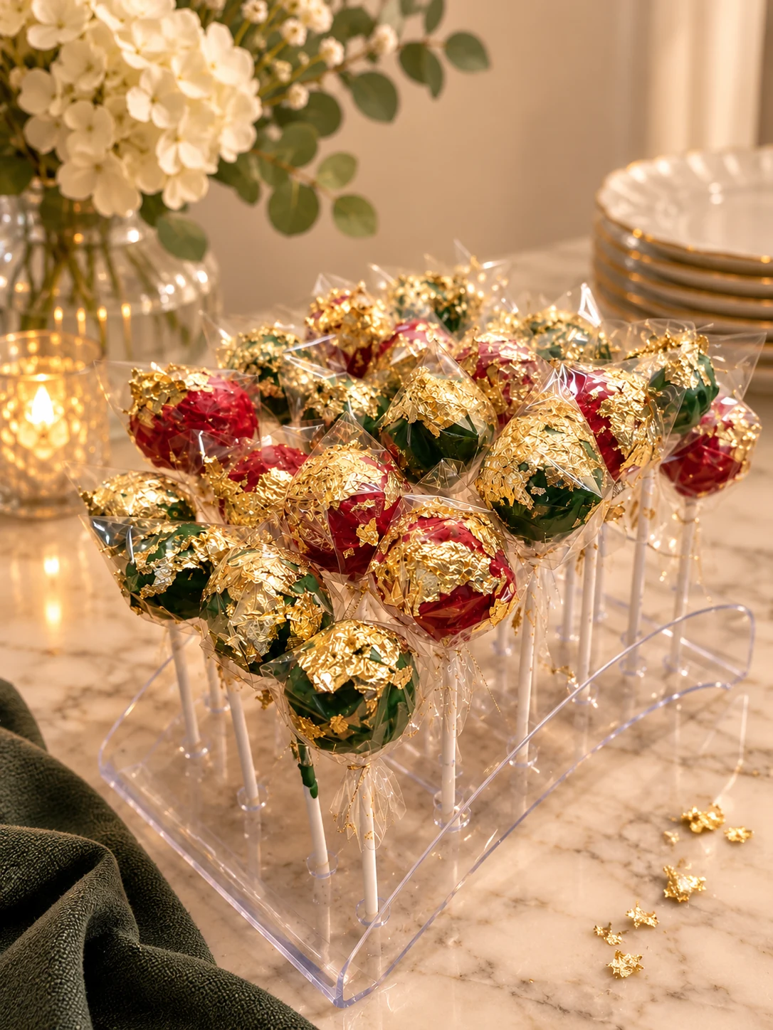 Christmas Festive Cake Pop Display